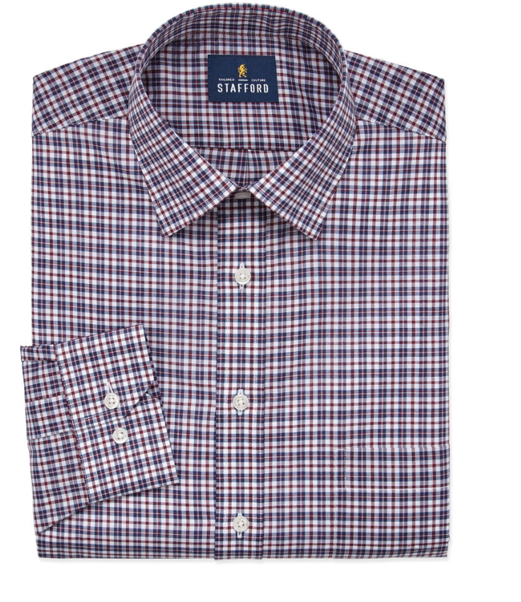 stafford white dress shirts